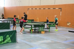 Paul und Johnny im Doppel Viertelfinale