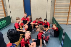 Gute Stimmung bei der U15 ...!