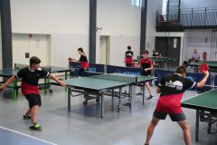 Kian beim Topspin