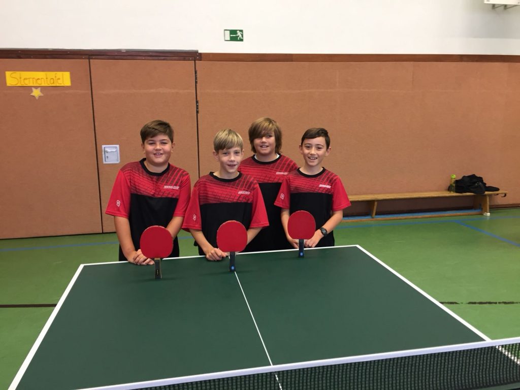 Großartiger Auftakt der Tischtennis-B-Schüler