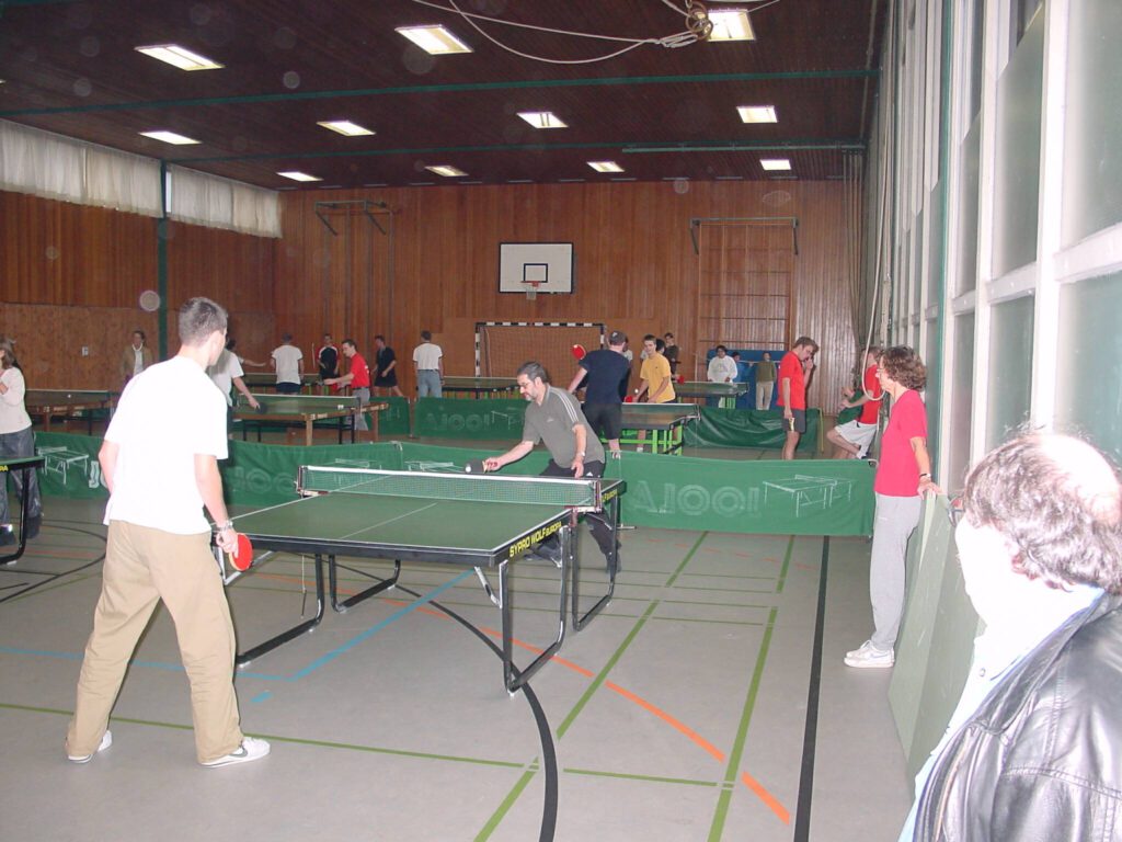 Tischtennis-Ortsturnier für Jedermann am 13. Mai