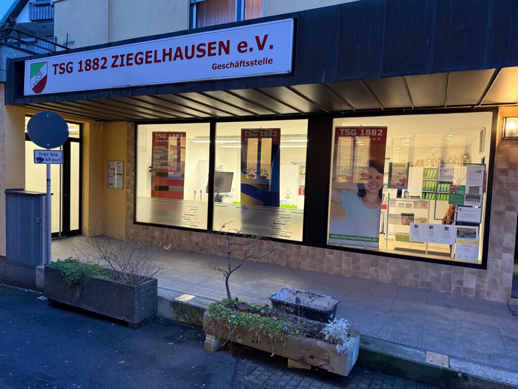 Geschäftsstelle vom 22.10.26 bis zum 01.11.26 geschlossen